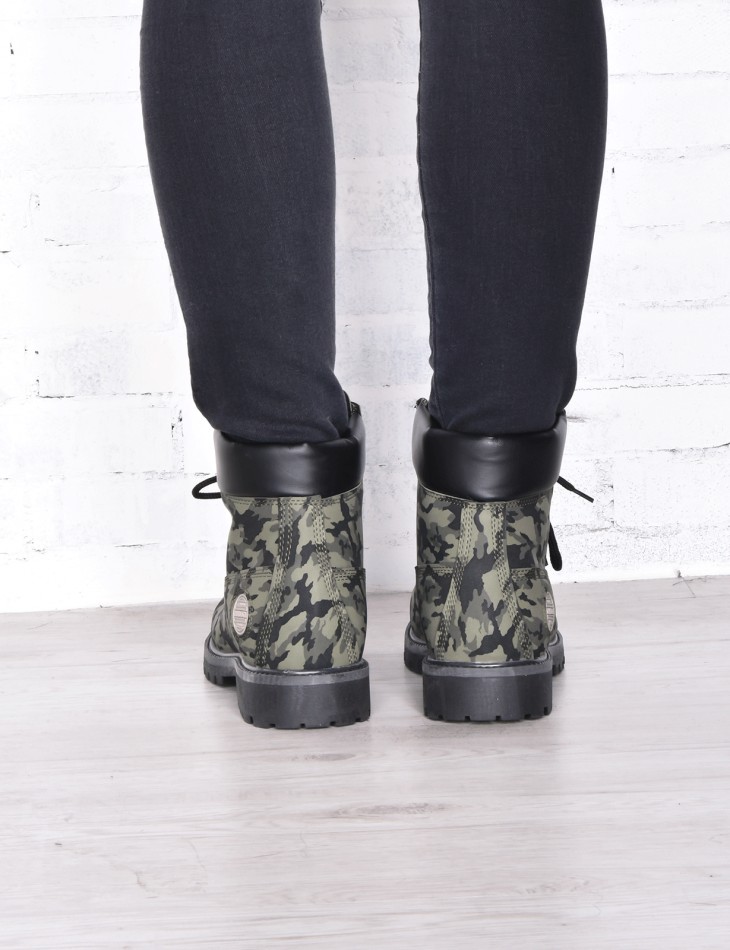 CHAUSSURES CAMOUFLAGES KAKI
