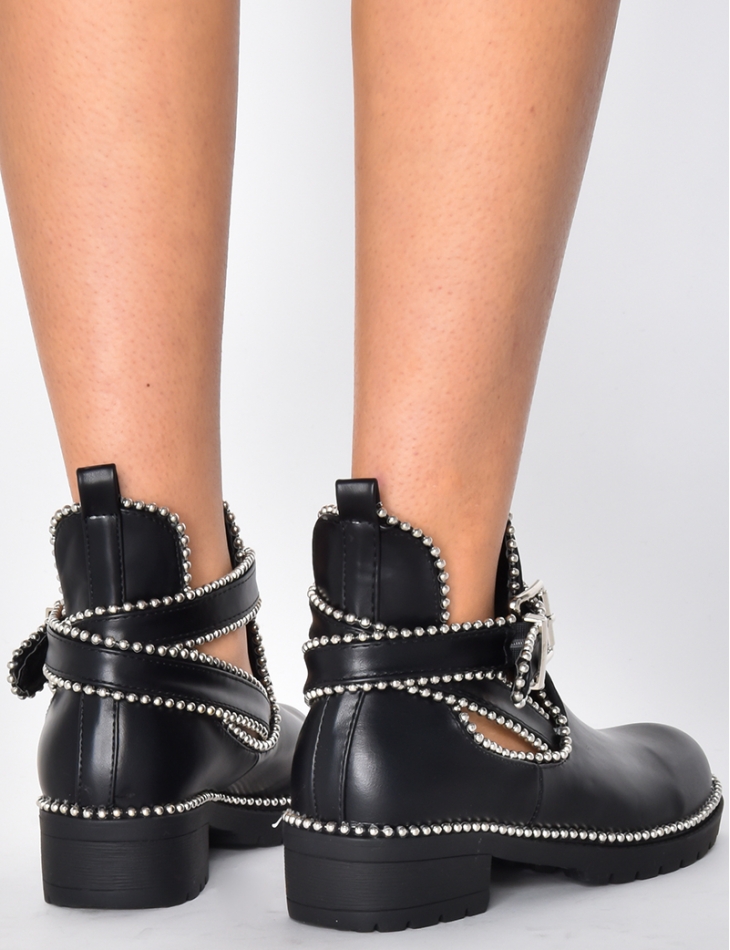 Studded Ankle boots