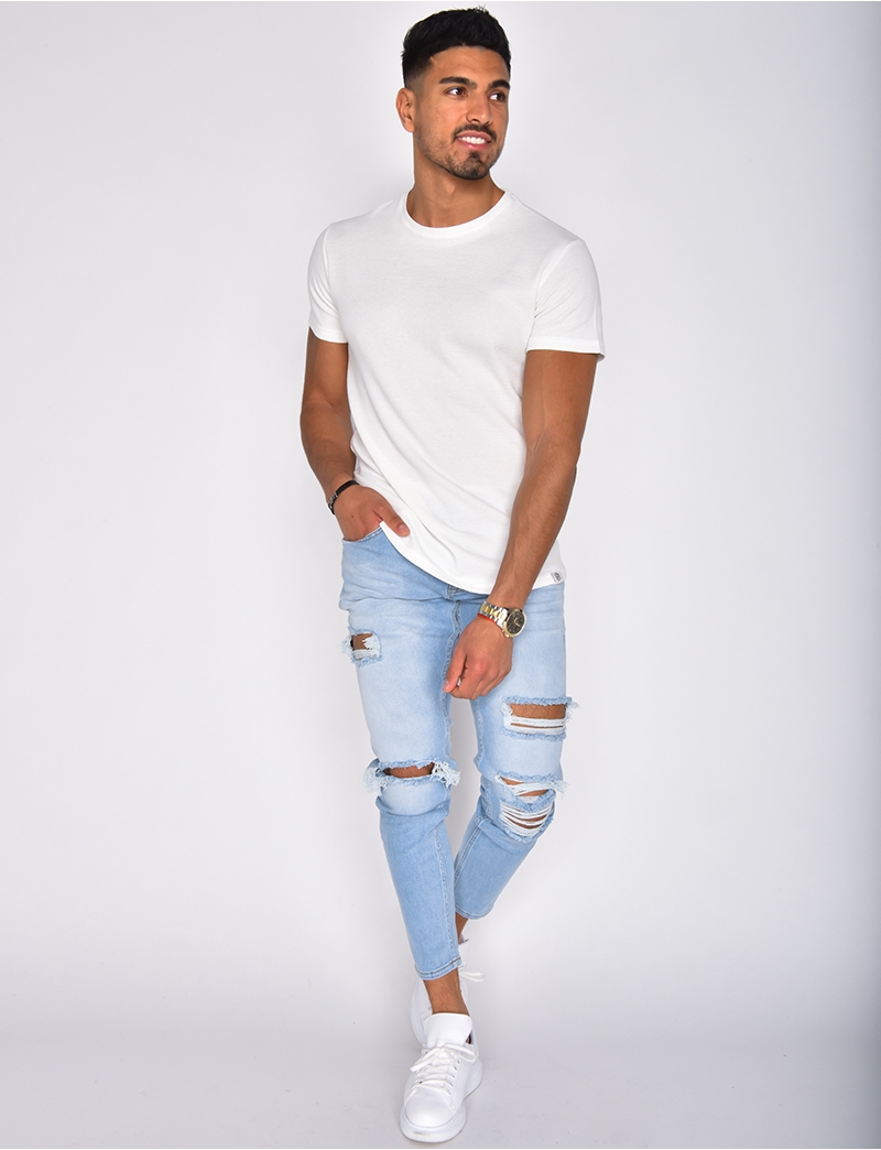 T-shirt texturé - Jeans Industry
