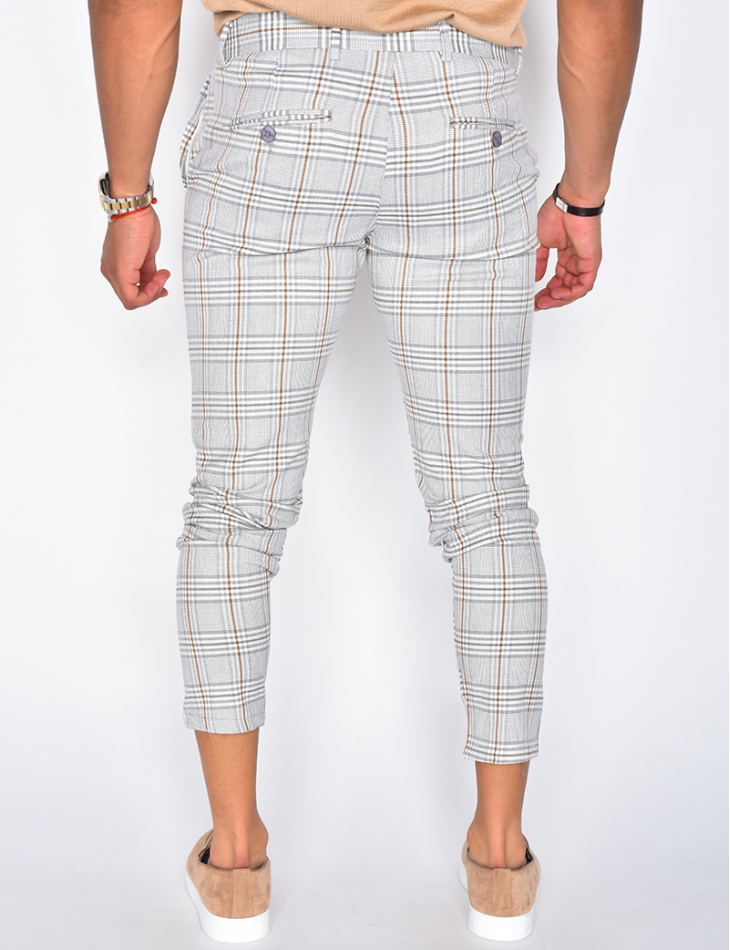 Men's Checked Trousers