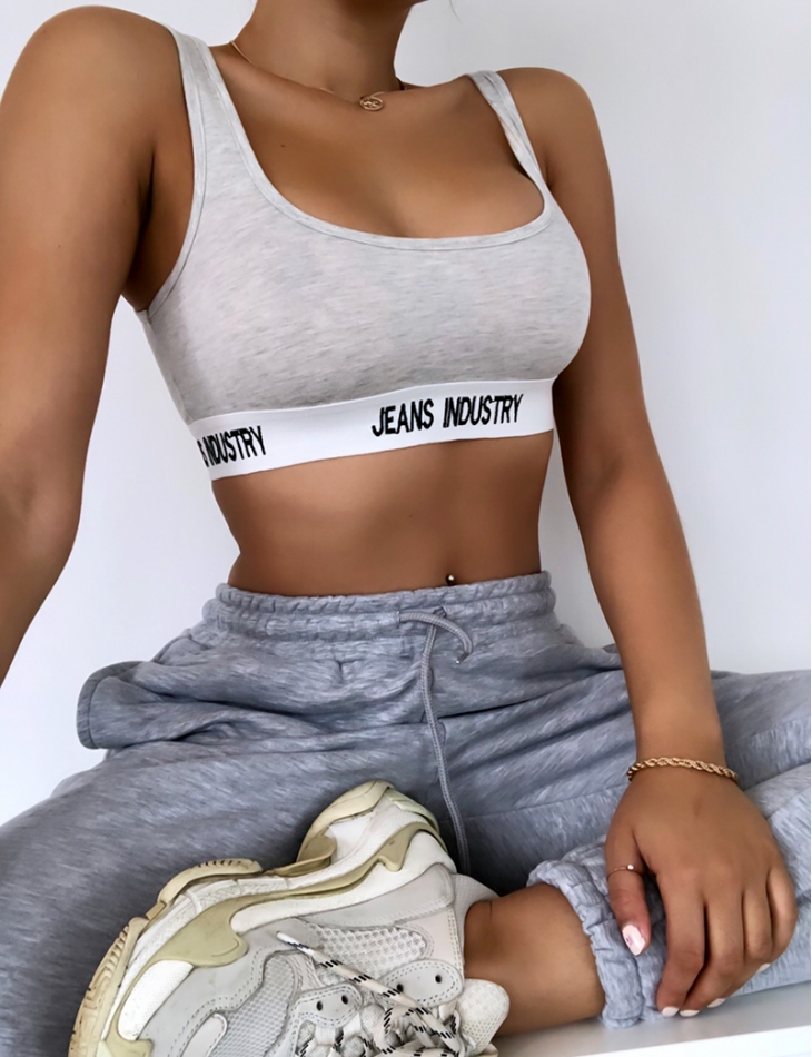 Bra with Jeans Industry Elastic Band