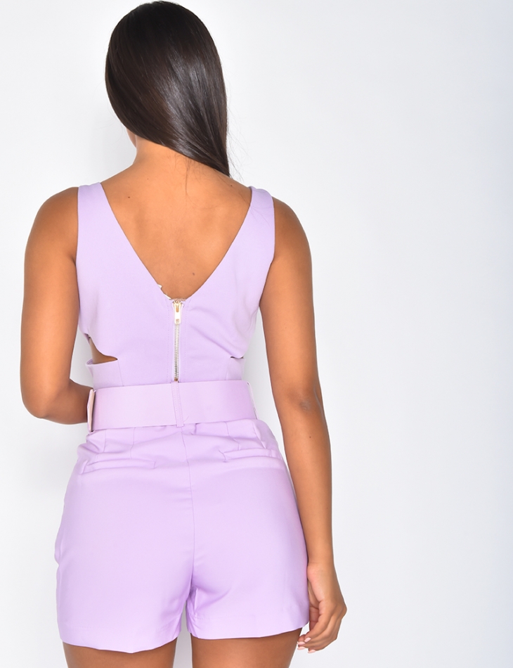 Crop Top with Zip at the back