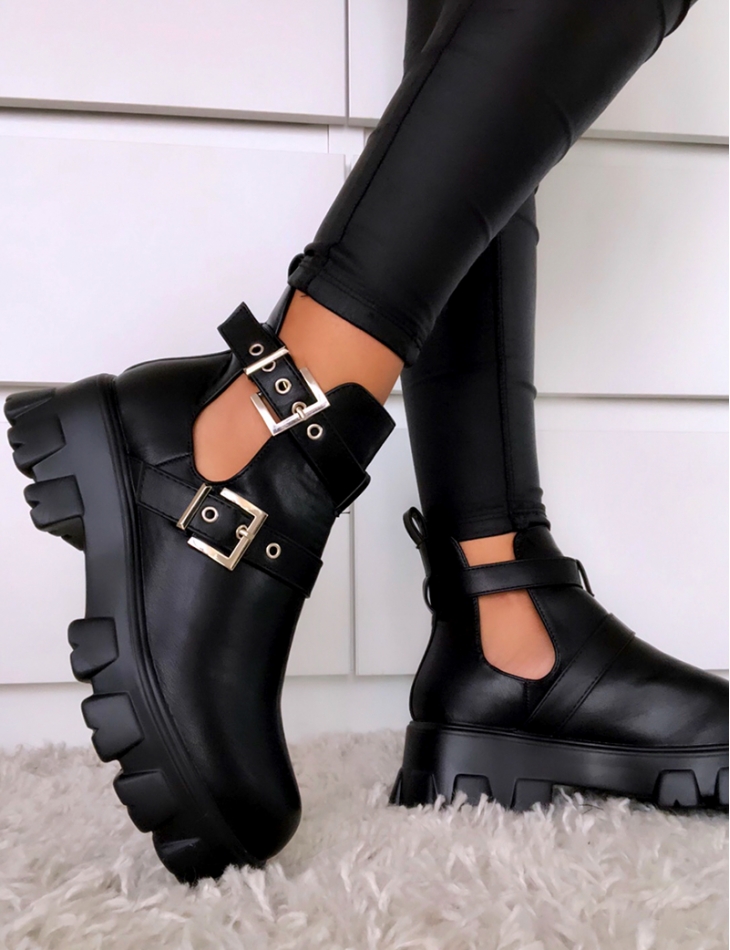 Ankle Boots with Straps