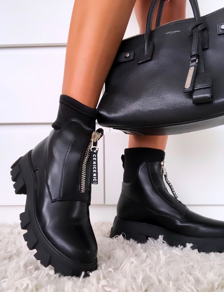 Ankle Boots with Zip