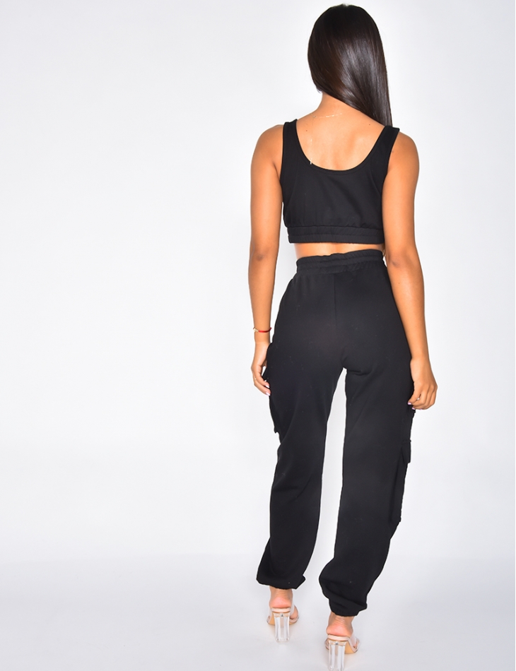 Bralette and Jogging Bottoms Co-ord