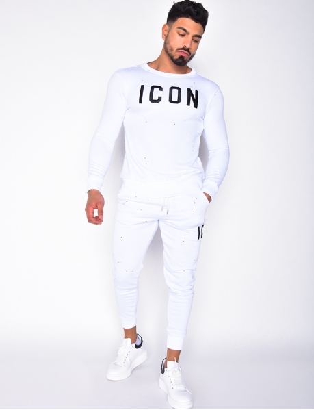 "Icon" Sweatshirt and Jogging Bottoms Set