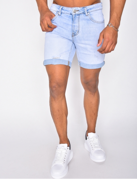 Shorts aus Jeansstoff