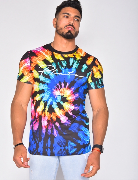 T-Shirt und Flecken Multicolor