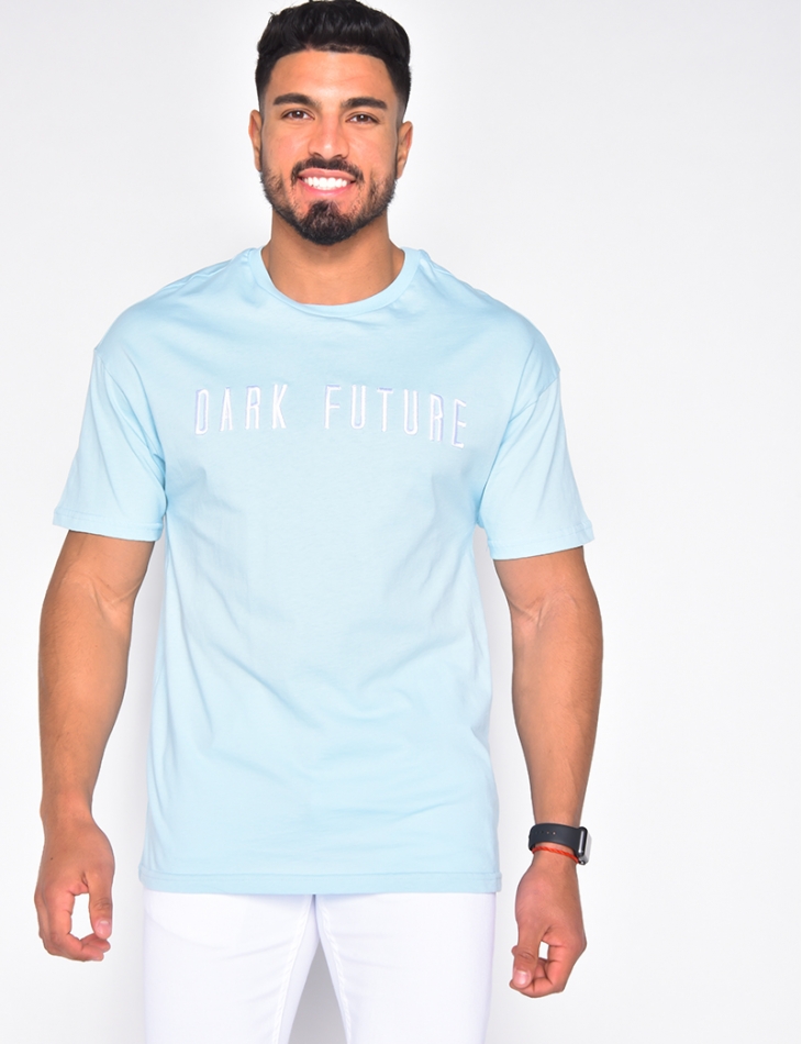 T-shirt "Dark future" brodé