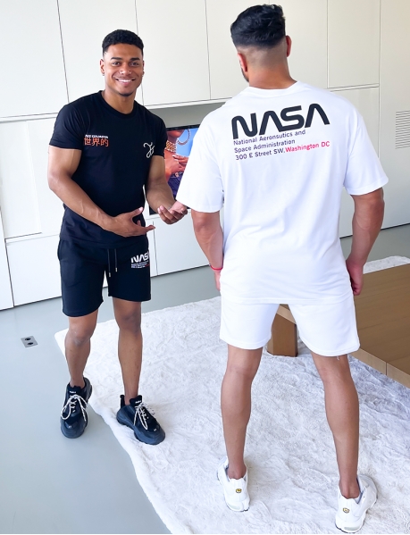 Jeans Industry and NASA T-shirt