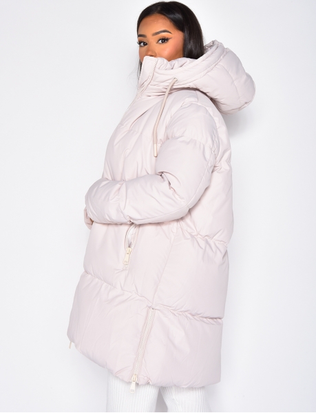 Mid-length puffer jacket