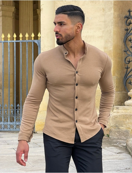 Chemise col rond