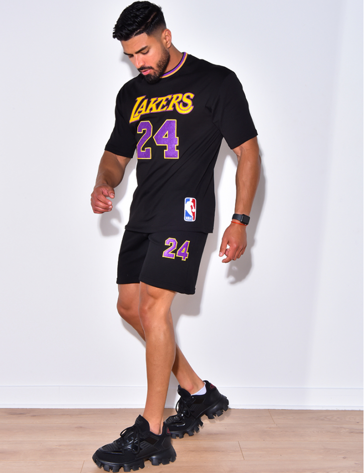 Ensemble short et t-shirt " Lakers N°24"