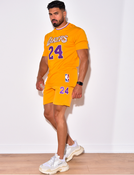 Ensemble short et t-shirt " Lakers N°24"