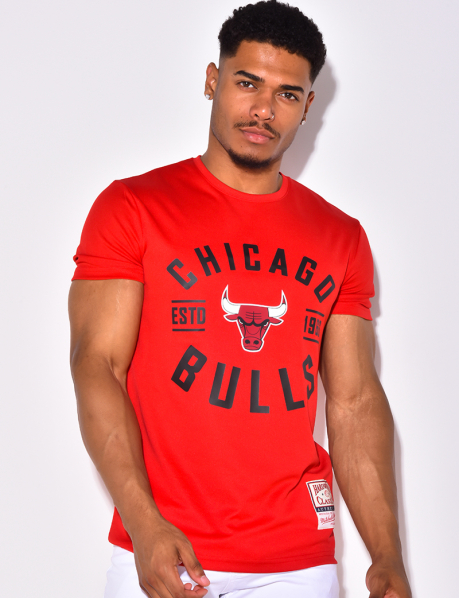 Fine-gauge "Chicago Bulls" T-shirt