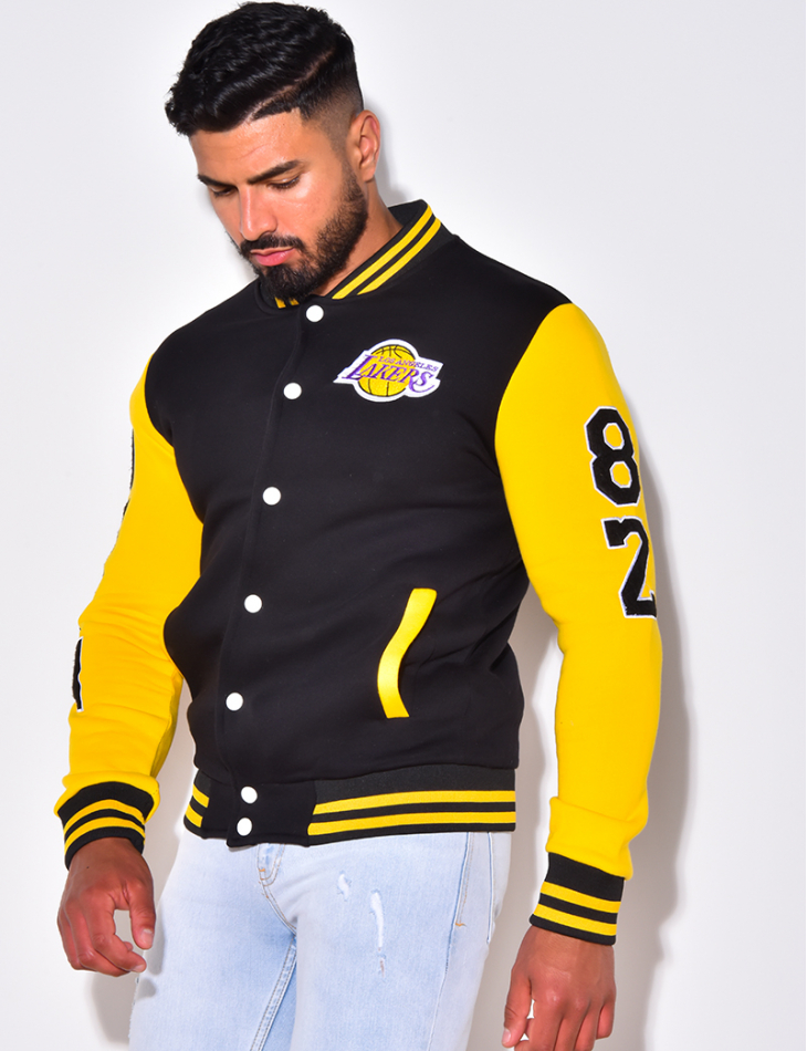 Bombers à boutonner " Lakers"