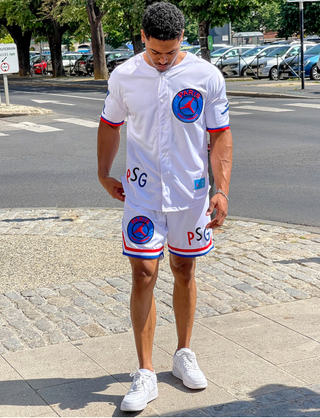 "Paris St Germainé T-shirt and Shorts Set