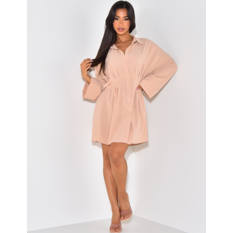 Robe chemise online cintree