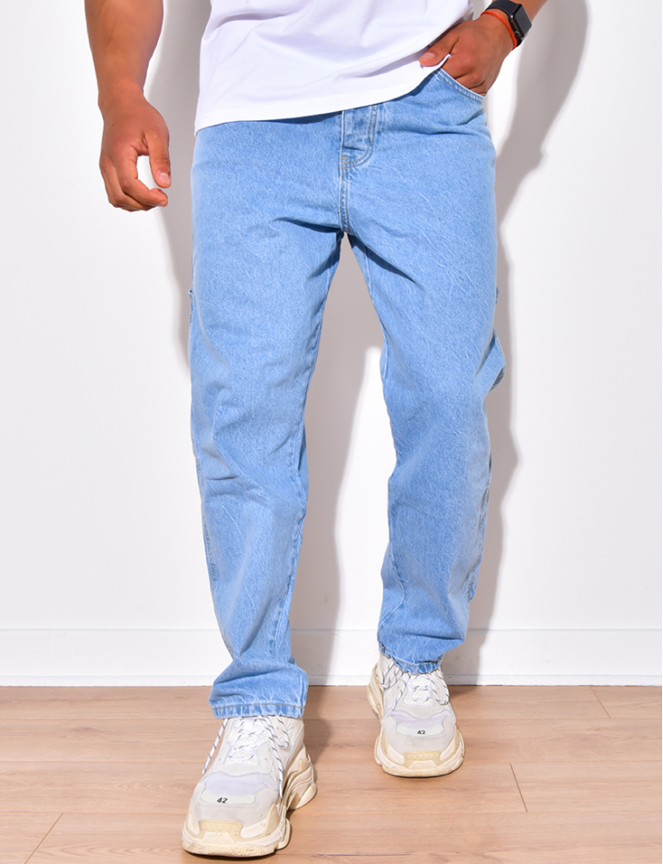 Jeans cargo homme