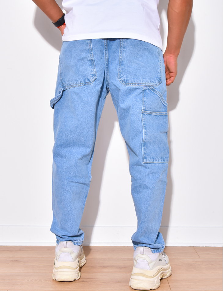Jeans cargo homme
