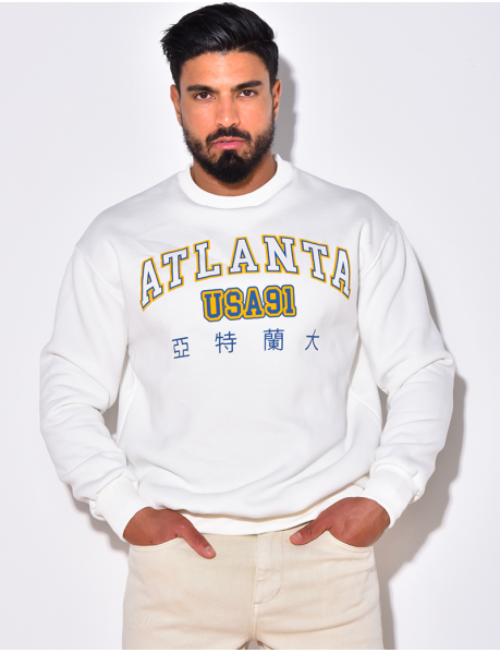 Sweatshirt „Atlanta USA91“