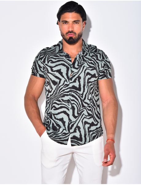 Men's patterned shirt