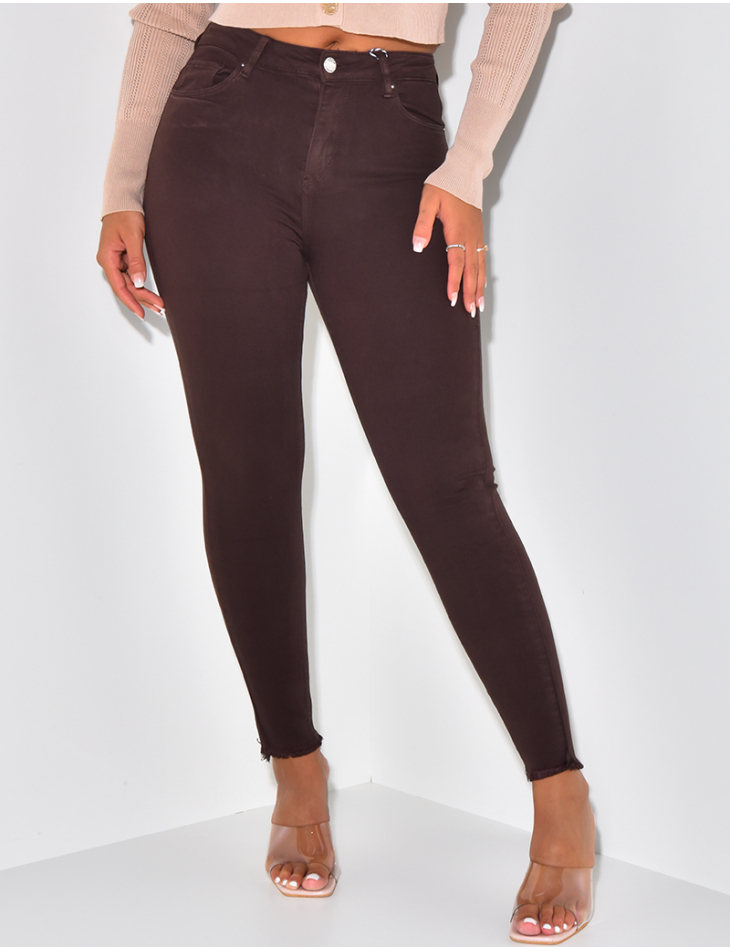   Skinny Jeans mit hoher Taille ultra stretchy
