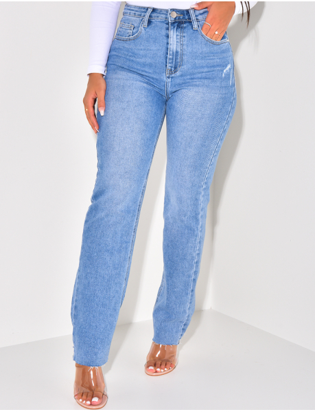 Jeans coupe droite ultra stretchy