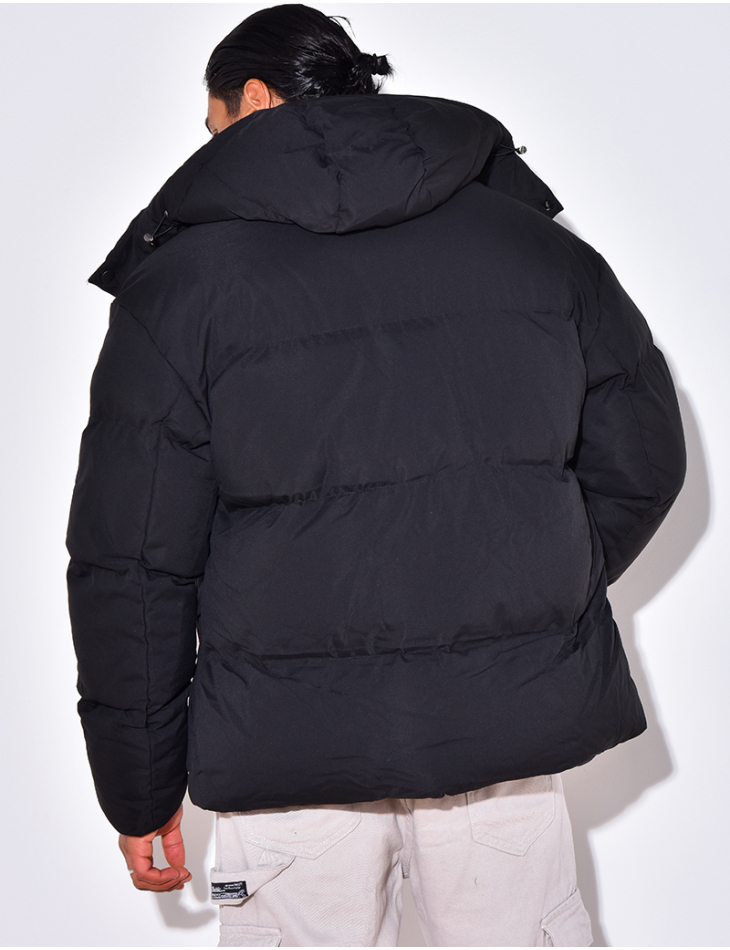 Men's quilted down jacket