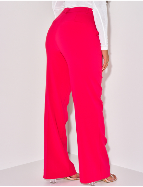   ﻿Straight-leg tailored trousers