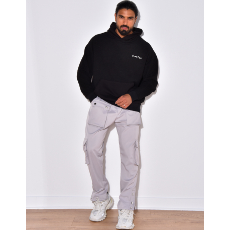 Ensemble de survêtement oversize style cargo avec sweat à capuche