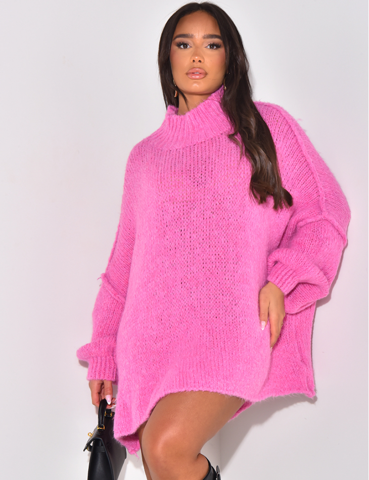 Oversize-Pullover aus Wolle