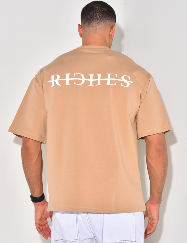 T-shirt "riches"
