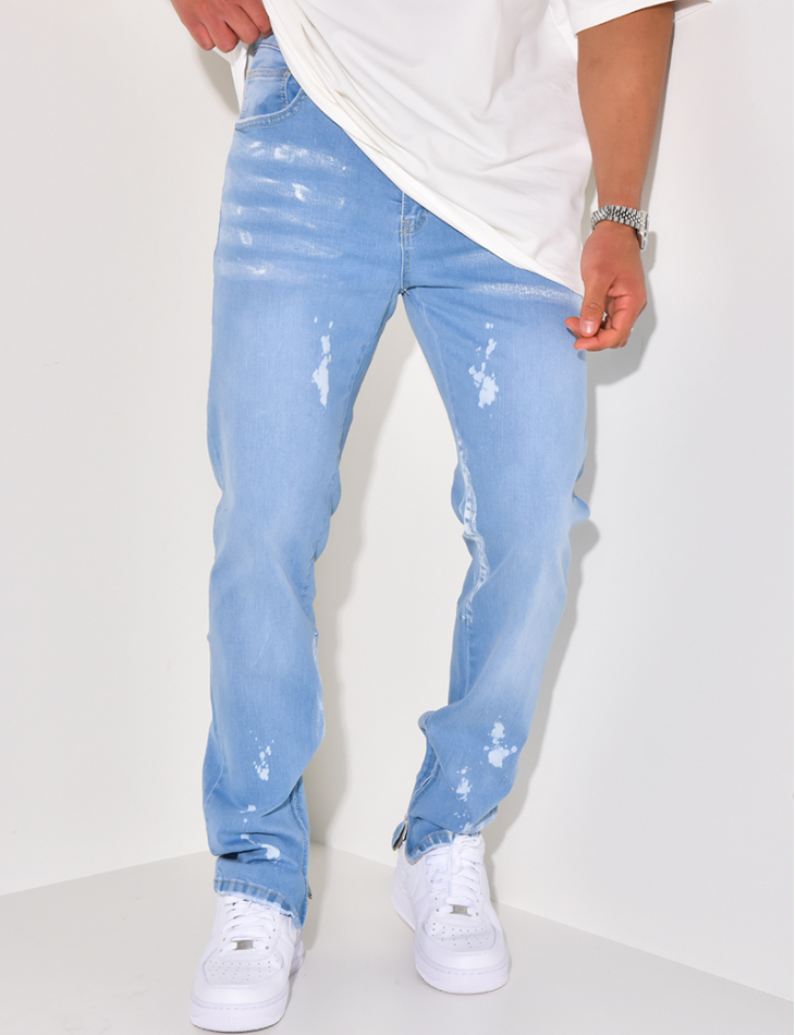 Paint stain jeans