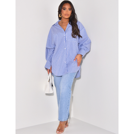 Robe chemise jeans hot sale