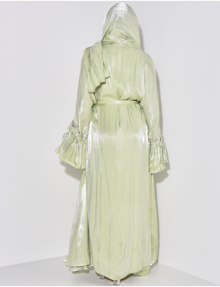 3-piece set, Dress, Kimono & Veil