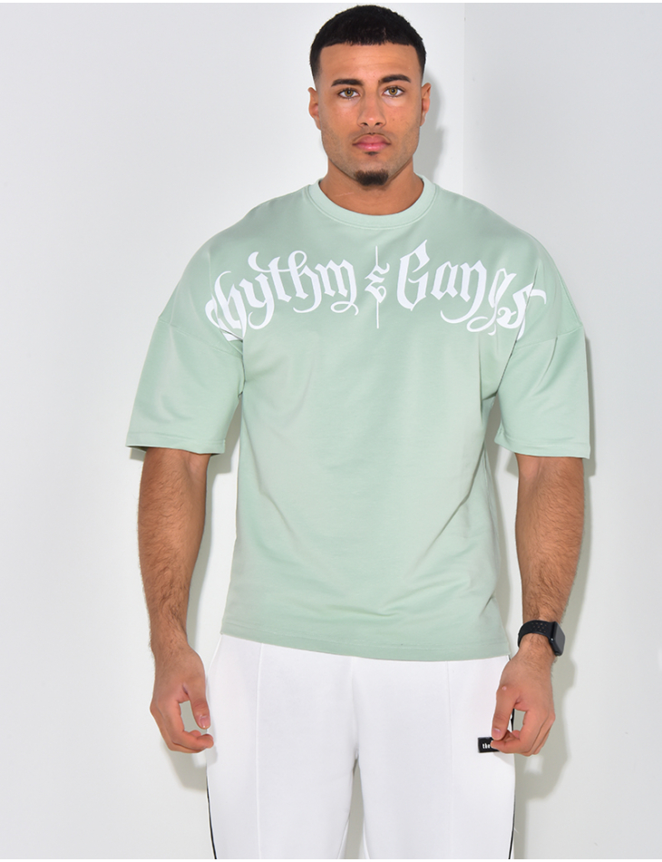T-shirt "Rhythm & Gangsta"