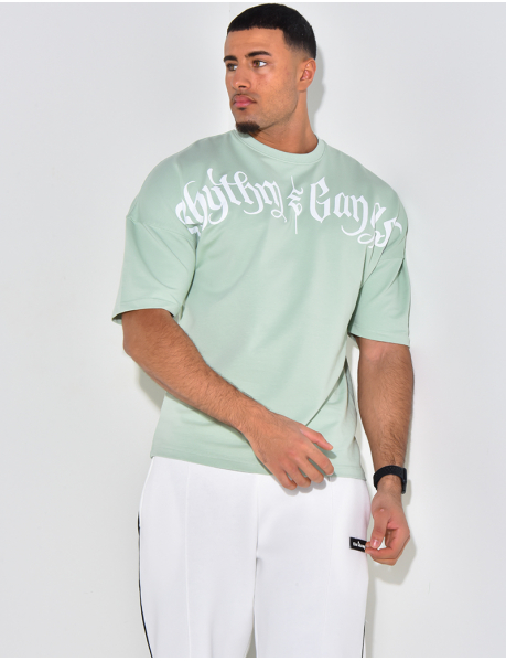 T-shirt "Rhythm & Gangsta"