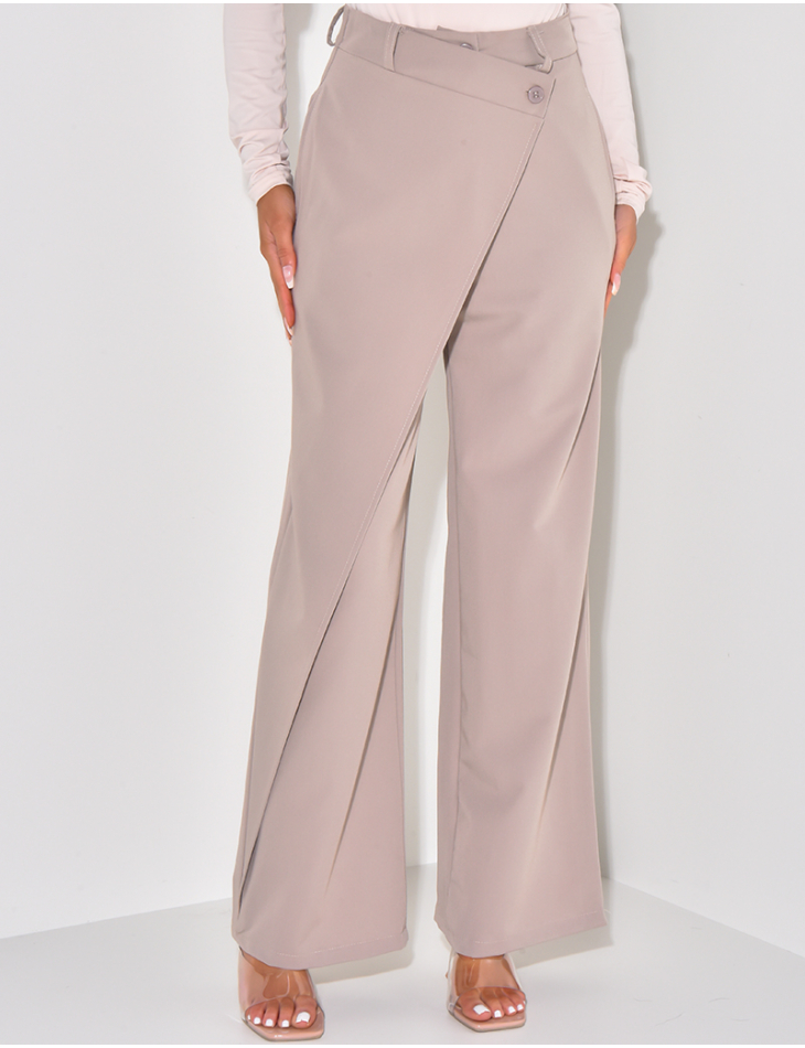  Flap tailored pants