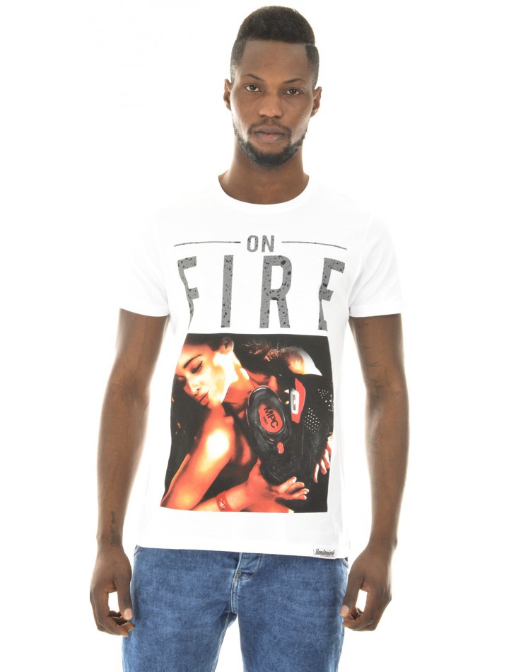 T-shirt Monsterpiece On Fire